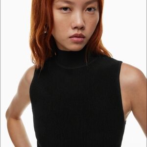 Babaton Sculpt Knit Mock Neck